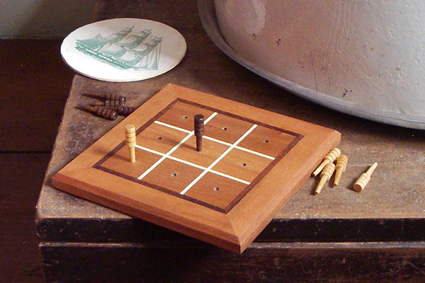 Marquetry Tic-Tac-Toe - Image 3